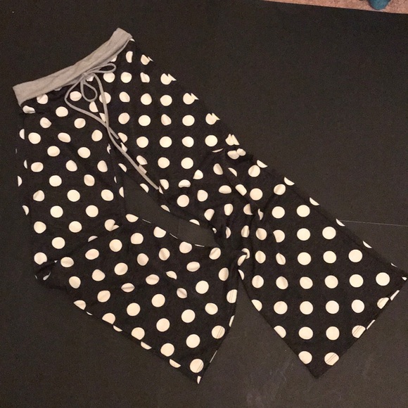 Black & White Polka Dot Bell Bottoms - Picture 3 of 5